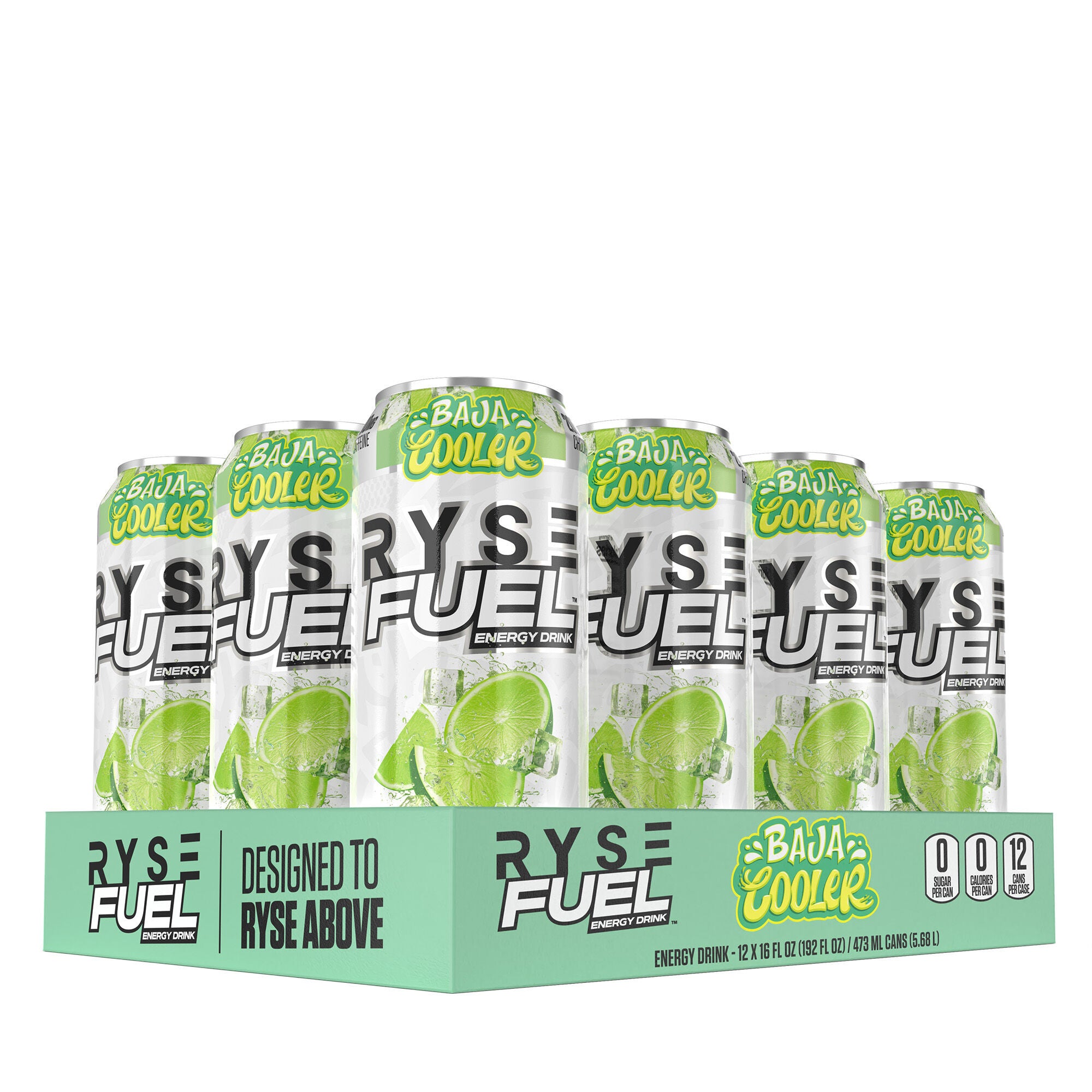 Ryse Fuel™ Energy Drink Baja Cooler 16oz. (12 Cans) GNC